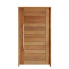 Kit Porta De Madeira  210x110cm Batente 14cm Fechadura 803 Ro