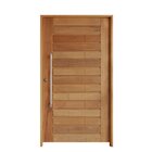 Kit Porta De Madeira  210x140cm Batente 14cm Fechadura 803 Ro