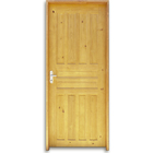 Kit Porta De Madeira Americana Eco 2,10 X 0,70 Direita Linha