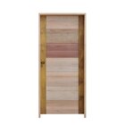 Kit Porta De Madeira Bbb 210x72cm Batente 11cm Fechadura Golf