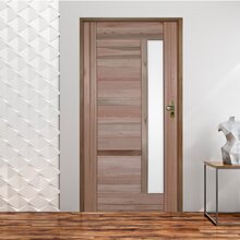 Kit Porta De Madeira Bbb 210x72cm Batente 11cm Fechadura Stil