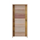 Kit Porta De Madeira Bbb 210x82cm Batente 11cm Fechadura Golf