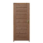 Kit Porta De Madeira Bbb 210x82cm Batente 11cm Fechadura Stil