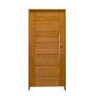 Kit Porta De Madeira Bbb 210x82cm Batente 14cm Fechadura Role