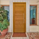 Kit Porta De Madeira Bbb 210x92cm Batente 14cm Fechadura Role