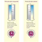 Kit Porta De Madeira Bbb Padrão Cedro 2,10 X 0,82 Esquerda Li