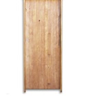 Kit Porta De Madeira Calha Eco 2,10 X 0,60 Direita Linha Uni