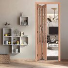 Kit Porta De Madeira Camarão Direita 213cmx110cmx12cm Pe71 Es