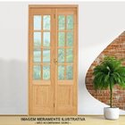 Kit Porta De Madeira Camarão Direita 213cmx120cmx12cm Pe71 Es