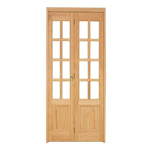 Kit Porta de Madeira Camarão Esquerda 213cmx94,5cmx12cm PE71