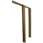 Kit Porta De Madeira Completa 213cm X 60cm  Batente Regulavel