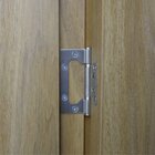 Kit Porta De Madeira Completa 213cm X 64cm  Batente Regulavel