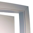 Kit Porta De Madeira Completa 213cm X 64cm  Batente Regulavel