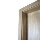 Kit Porta De Madeira Completa 213cm X 64cm  Batente Regulavel