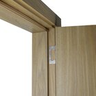 Kit Porta De Madeira Completa 213cm X 64cm  Batente Regulavel