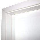 Kit Porta De Madeira Completa 213cm X 74cm  Batente Regulavel