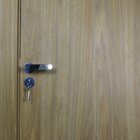 Kit Porta De Madeira Completa 213cm X 74cm  Batente Regulavel