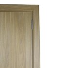 Kit Porta De Madeira Completa 213cm X 74cm  Batente Regulavel