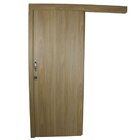 Kit Porta De Madeira Completa 213cm X 80cm  Batente Regulavel