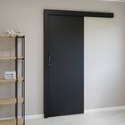 Kit Porta De Madeira Completa 213cm X 80cm  Batente Regulavel