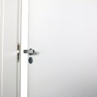 Kit Porta De Madeira Completa 213cm X 84cm  Batente Regulavel