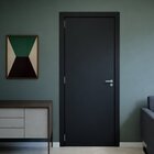 Kit Porta De Madeira Completa 213cm X 84cm  Batente Regulavel