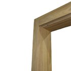 Kit Porta De Madeira Completa 213cm X 90cm  Batente Regulavel