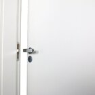 Kit Porta De Madeira Completa 213cm X 94cm  Batente Regulavel