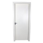 Kit Porta De Madeira Completa 213cm X 94cm  Batente Regulavel