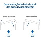 Kit Porta De Madeira De Abertura  213x945cm Batente 12cm Pe34