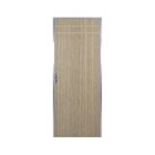 Kit Porta De Madeira Decorada 212x65cm Com Batente De Alumini