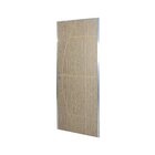 Kit Porta De Madeira Decorada 212x85cm Com Batente De Alumíni