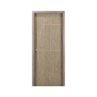 Kit Porta De Madeira Decorada 215x64cm Com Batente De Mdf Ult