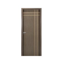 Kit Porta De Madeira Decorada 215x64cm Com Batente De Mdf Ult