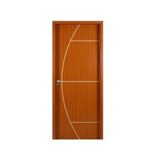 Kit Porta De Madeira Decorada 215x64cm Com Batente De Mdf Ult