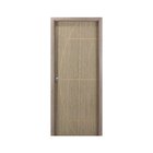 Kit Porta De Madeira Decorada 215x64cm Com Batente De Mdf Ult