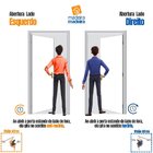 Kit Porta De Madeira Decorada 215x74cm Batente 12cm Cantareir