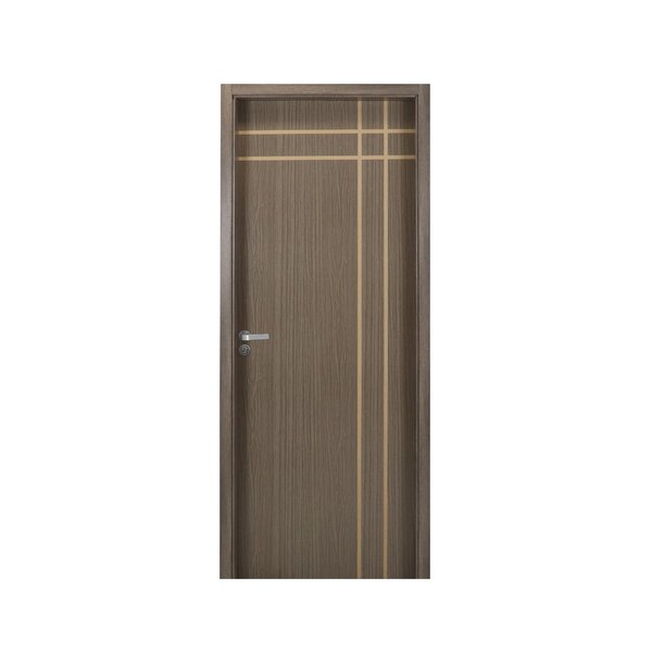 Kit Porta De Madeira Decorada 215x74cm Com Batente De Mdf Ult