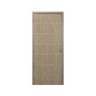 Kit Porta De Madeira Decorada 215x74cm Com Batente De Mdf Ult