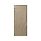 Kit Porta De Madeira Decorada 215x74cm Com Batente De Mdf Ult