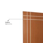 Kit Porta De Madeira Decorada 215x74cm Com Batente De Mdf Ult