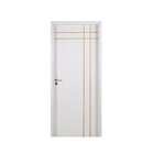 Kit Porta De Madeira Decorada 215x74cm Com Batente De Mdf Ult