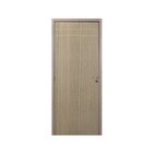 Kit Porta De Madeira Decorada 215x74cm Com Batente De Mdf Ult
