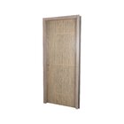 Kit Porta De Madeira Decorada 215x84cm Com Batente De Mdf Ult
