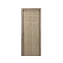 Kit Porta De Madeira Decorada 215x84cm Com Batente De Mdf Ult