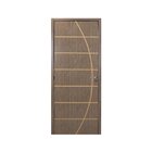 Kit Porta De Madeira Decorada 215x84cm Com Batente De Mdf Ult