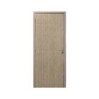 Kit Porta De Madeira Decorada 215x84cm Com Batente De Mdf Ult