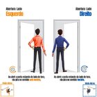 Kit Porta De Madeira Decorada 215x84cm Com Batente De Mdf Ult