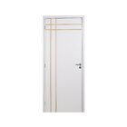 Kit Porta De Madeira Decorada 215x84cm Com Batente De Mdf Ult