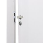 Kit Porta De Madeira Decorada 215x84cm Com Batente De Mdf Ult